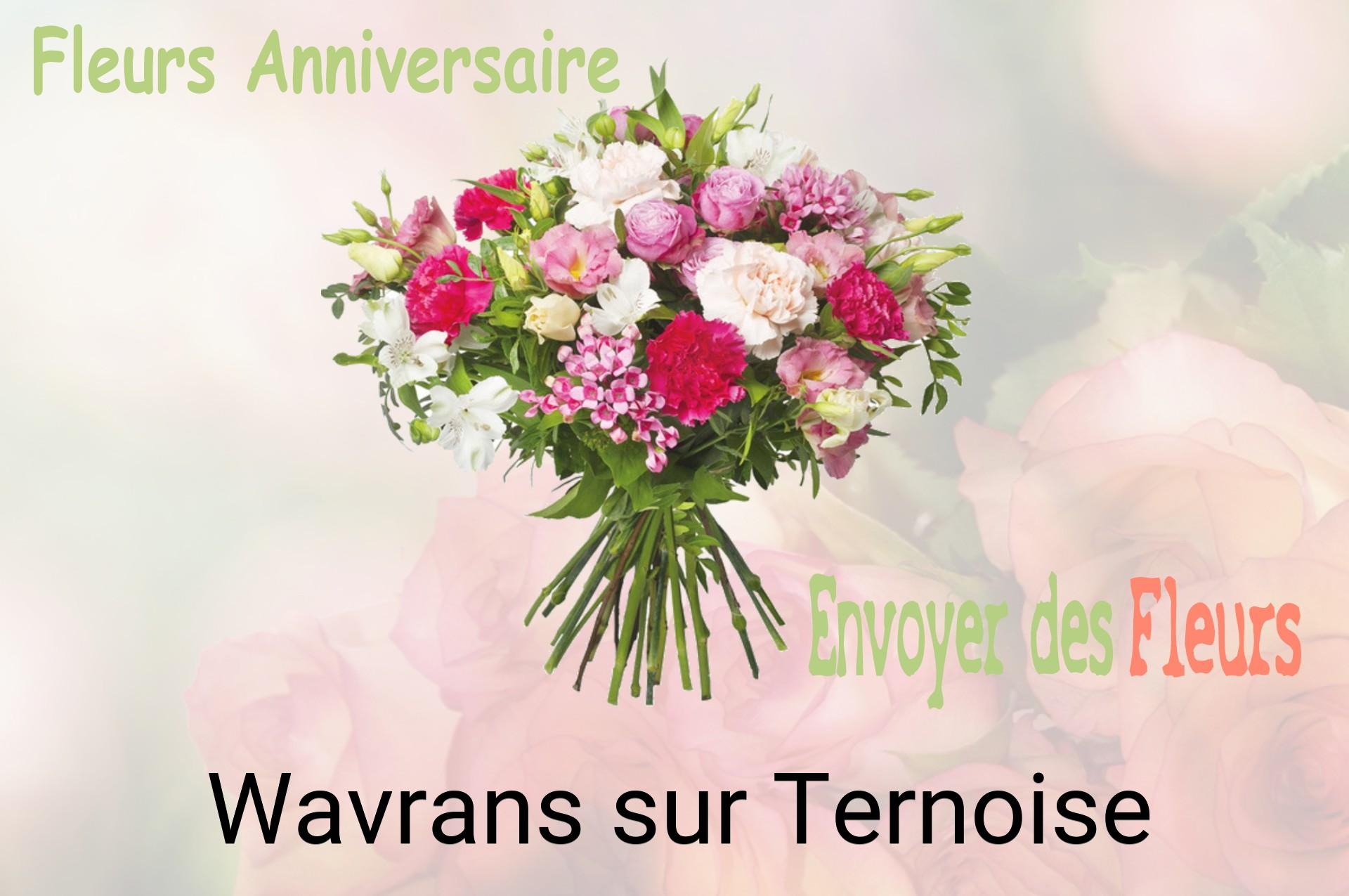 Bouquet de fleurs d’anniversaire livré à Wavrans-sur-Ternoise