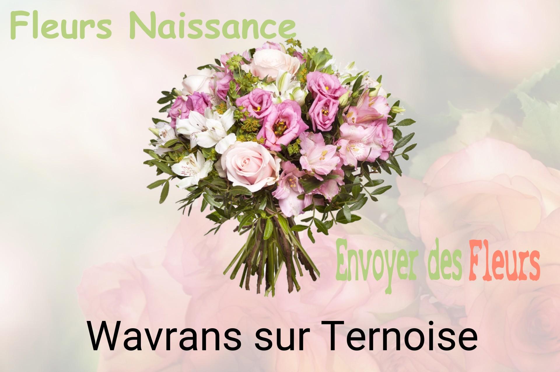 Bouquet de fleurs de naissance livré à Wavrans-sur-Ternoise